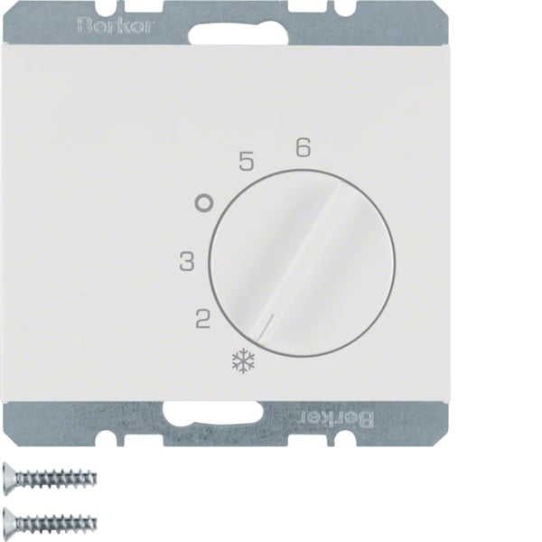 Berker 20267109 elektrisk afbryder Controller-kontakt Hvid