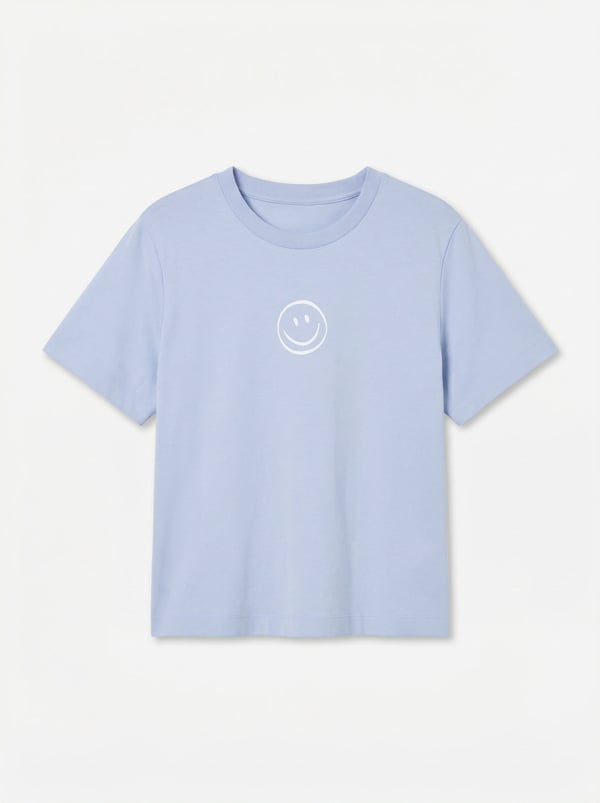 Vero Moda VMSARA T-Shirt Rund halsudskæring Kort ærme Bomuld