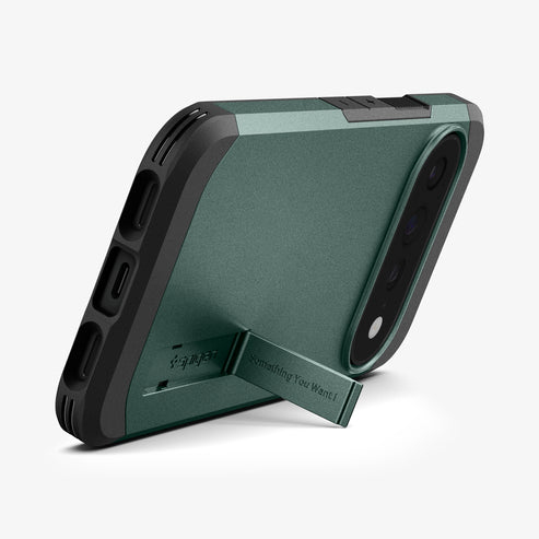 Miniatyrbillede 6 af 6: Spigen Tough Armor AI (Mag Fit) mobiltelefon etui 17,3 cm (6.8") Cover Grøn