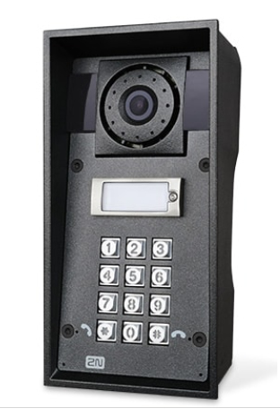 Miniatyrbillede 3 af 3: Axis IP Force video samtalesystem Sort