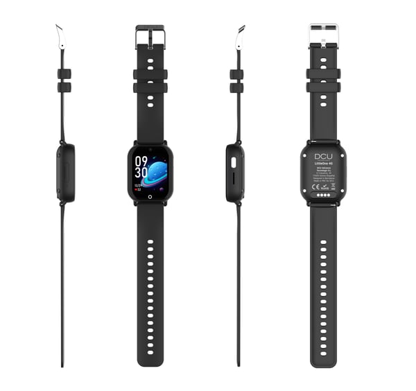 Miniatyrbillede 5 af 8: DCU Advance Tecnologic 34159035 Smartwatch og sportsur 3,86 cm (1.52") IPS 50 mm Digital 240 x 280 pixel Berøringsskærm 4G Sort Wi-Fi GPS (satellit)