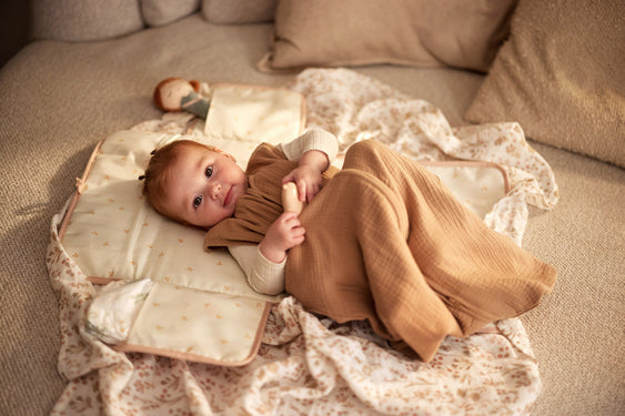 Jollein 048-516-00103 Baby sovepose Brun
