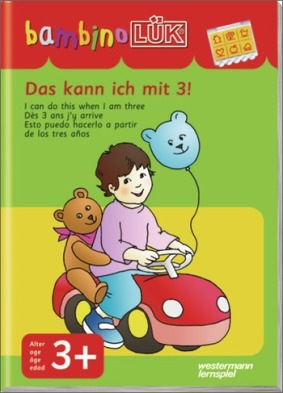 LÜK Das kann ich mit 3! böcker Utbildnings- Tyska