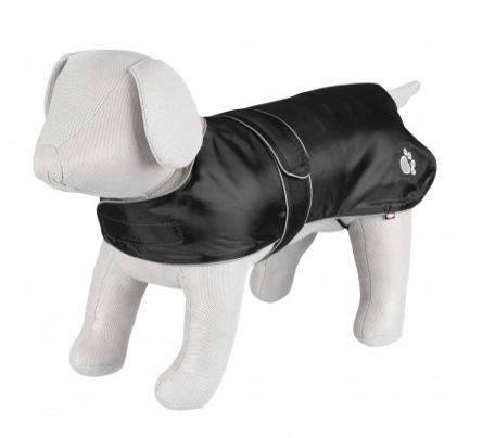 TRIXIE 30513 S Sort Nylon Hund Frakke