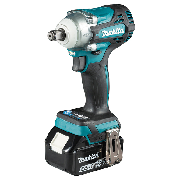 Miniatyrbild 1 av 4: Makita DTW300RTJ skruvdragare och slagskruvmejsel 3200 RPM Svart, Blå