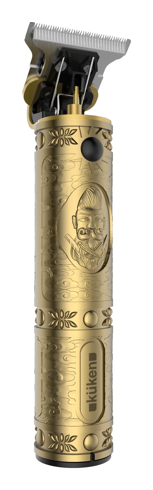 Küken 34017 skæg- og hårtrimmer Guld 3