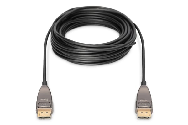 Digitus AK-340107-100-S DisplayPort kabel 10 m Sort