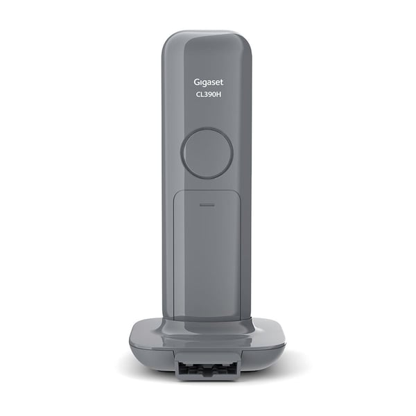 Gigaset CL390 Duo Analog/DECT-telefon Nummervisning Grå
