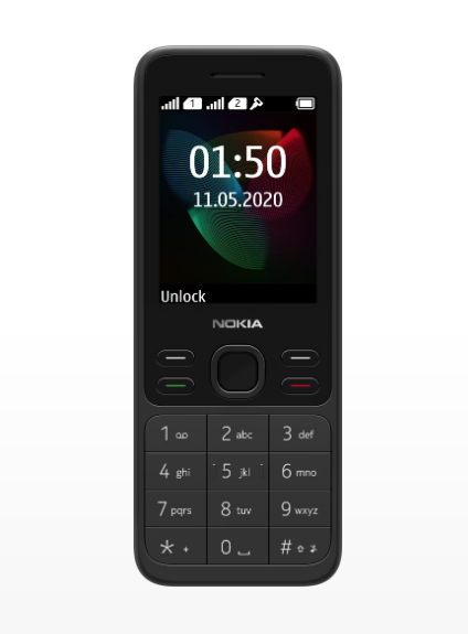 Nokia 150 6,1 cm (2.4") 90,53 g Sort Feature telefon