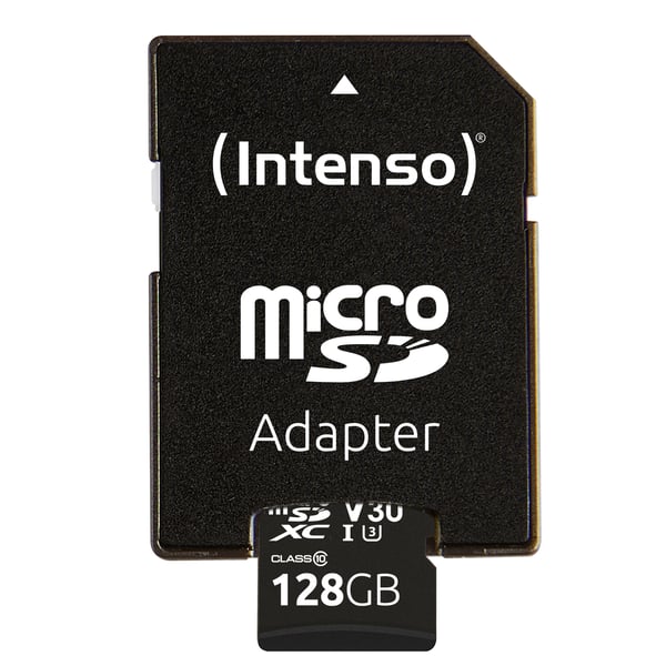 Pikkukuva 4 / 4: Intenso microSDXC 128GB Class 10 UHS-I Professional - Extended Capacity SD (MicroSDHC) Luokka 10