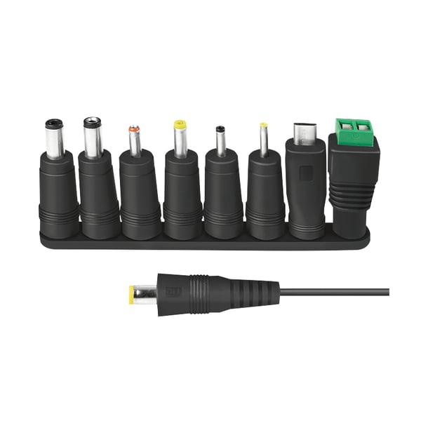 Miniatyrbillede 3 af 9: LogiLink PA0198 oplader til mobil enhed Universel Sort Vekselstrøm Indendørs
