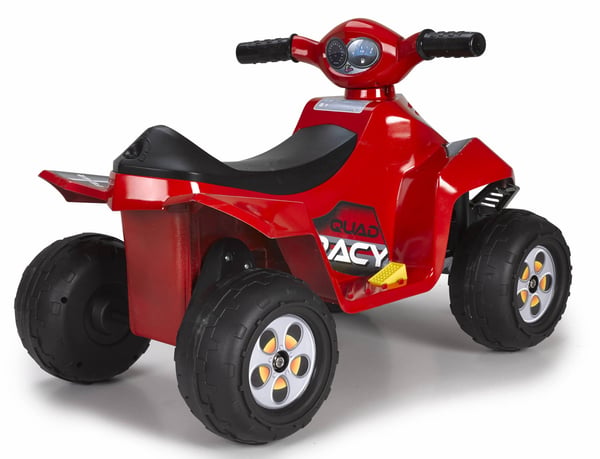 Miniatyrbillede 3 af 6: FEBER Quad Racy 6V Quadricykel til at ride på