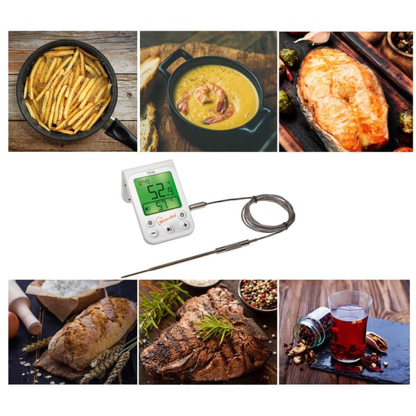 TFA-Dostmann KÜCHEN-CHEF stektermometrar -20 - 300 ° C Digital