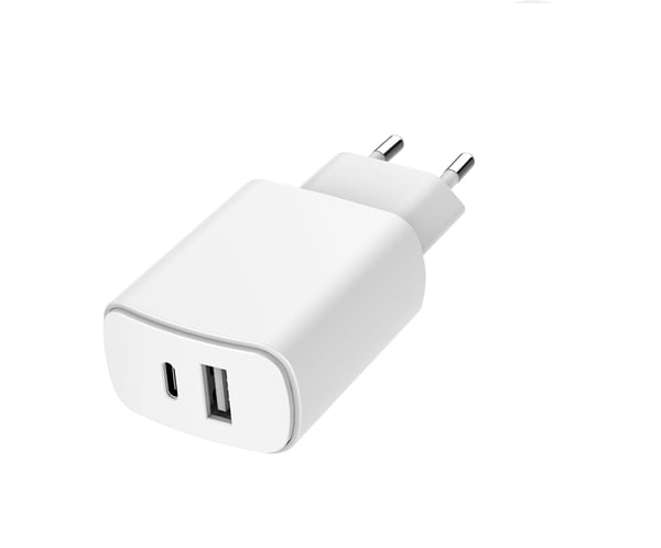 Miniatyrbillede 2 af 2: Bigben Connected JGCS2USBAC5.4AW oplader til mobil enhed Universel Hvid Vekselstrøm Indendørs