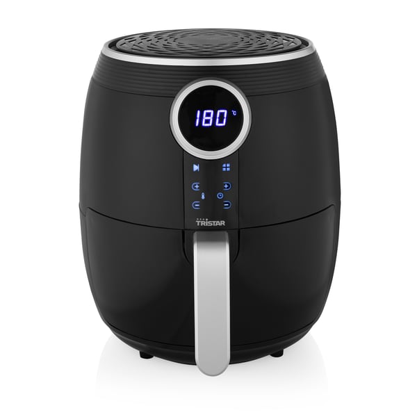 Tristar FR-6956 frituregryde Enkelt 4,5 L Enkeltstående 1500 W Varmluftsteger Sort, Sølv