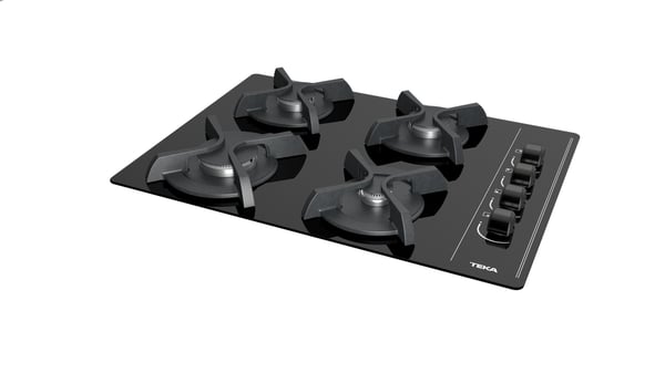 Teka GBC 64003 Svart Inbyggd 60 cm Gas 4 zone(s)