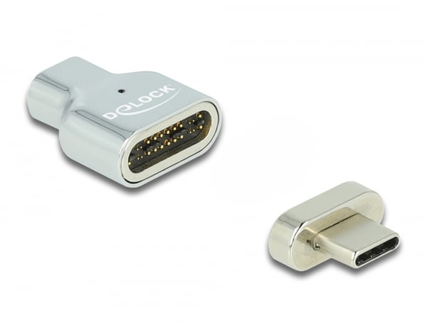 Miniatyrbild 4 av 4: DeLOCK 66433 kabelomvandlare (hane/hona) Thunderbolt 3/ USB C Silver