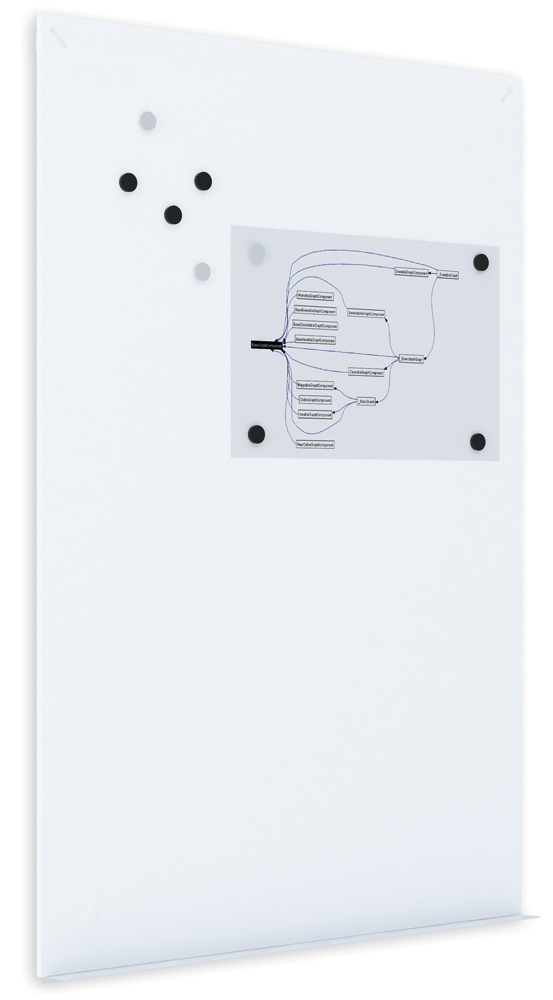 Bi-Office DET8125397 whiteboardtavla 1480 x 980 mm Emalj Magnetisk