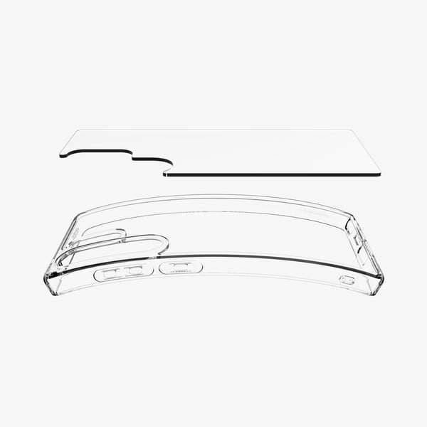 Spigen Ultra Hybrid matkapuhelimen suojakotelo 17,5 cm (6.9") Suojus Läpinäkyvä