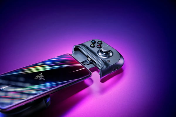 Razer Kishi (IOS) Svart Lightning Spelplatta Analog / Digital