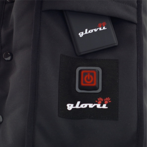 Miniatyrbillede 6 af 7: Glovii GF41 vintersport kropsbeskyttelse Rygbeskytter Unisex Polyester Sort, Grå