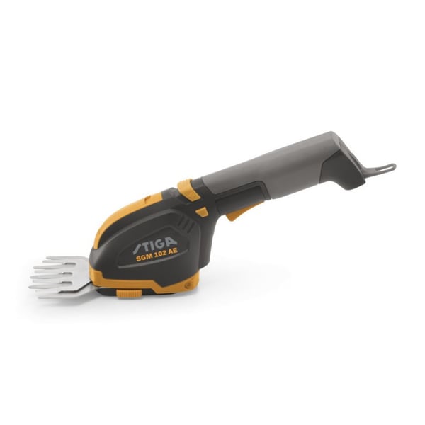 Stiga SGM 102 AE 18 cm Batteri Svart, Grå, Gul