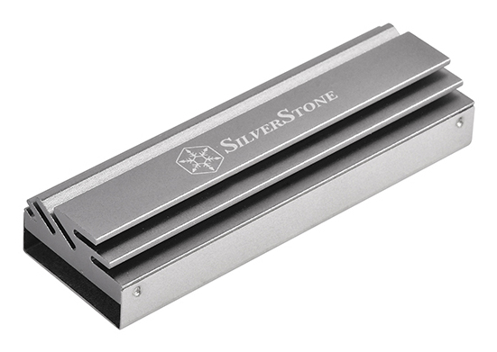 Miniatyrbillede 1 af 11: Silverstone TP04 Solid-state drev Køleplade/køler Sølv 1 stk