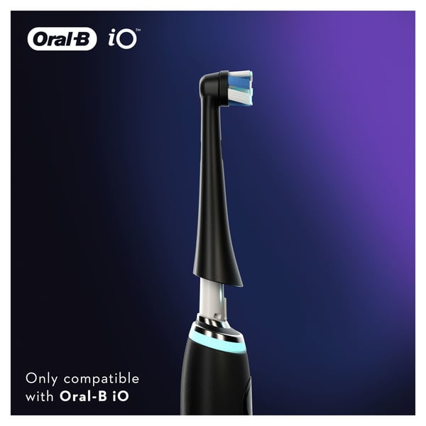 Oral-B iO Ultimate Clean 80335625 børstehoved til elektrisk tandbørste 2 stk Sort
