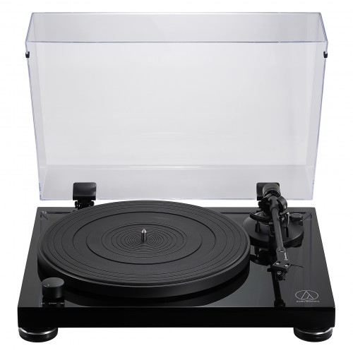 Miniatyrbild 1 av 5: Audio-Technica AT-LPW50PB grammofoner Remdriven skivtallrik Svart Manuell