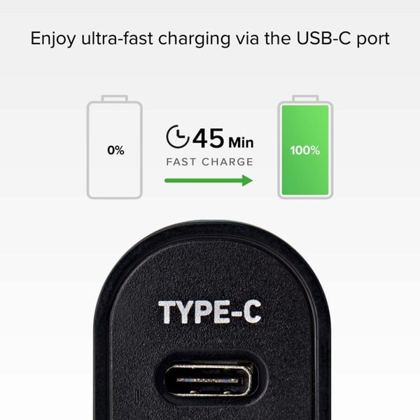 SBS TECRTC1USB2AUL oplader til mobil enhed Smartphone Sort Cigartænder Hurtig opladning Automatisk