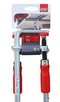 BESSEY GTR12 klemme 12 cm Rød, Rustfrit stål
