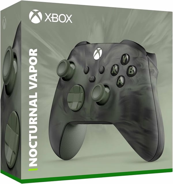 Microsoft QAU-00104 spil-controller Sort, Grøn Bluetooth/USB Gamepad Analog/digital Android, PC, Xbox One, Xbox Series S, Xbox Series X, iOS