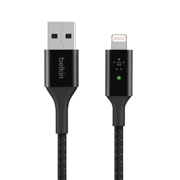 Miniatyrbillede 1 af 4: Belkin CAA007BT04BK Lightning kabel 1,2 m Sort