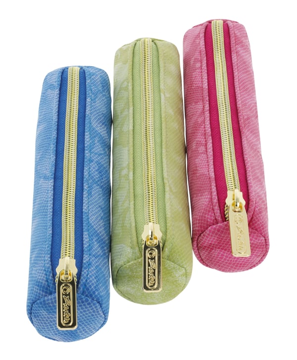 Herlitz Bright Animals Mjukt pennfack Polyuretan (PU) Rosa