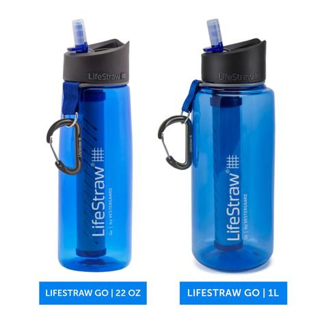 Miniatyrbillede 8 af 9: LifeStraw Go Dagligt forbrug, Vandring 650 ml Plast Blå