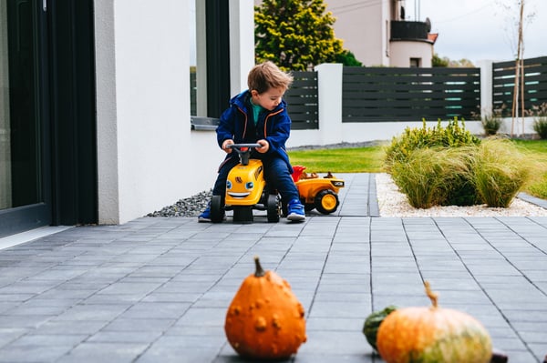 Miniatyrbillede 9 af 11: Falk 215C Gynge- og ride-on-legetøj Traktor til at ride på