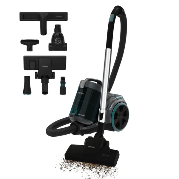 Miniatyrbild 1 av 7: Cecotec Conga Rockstar Multicyclonic XL PowerStyle 3,3 l Trummdammsugare Torr 900 W Utan påse
