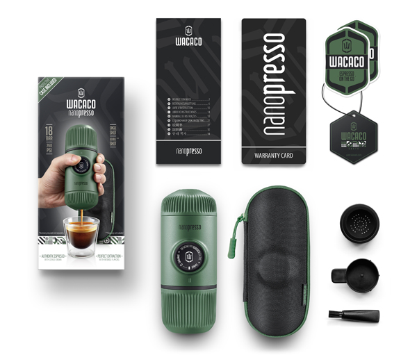 Wacaco Nanopresso Elements Moss Green Grön