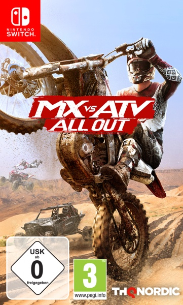 Pikkukuva 1 / 6: THQ MX vs. ATV All Out Vakio Saksa Nintendo Switch