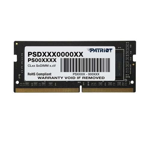 Patriot Memory Signature Line PSD416G266681S muistimoduuli 16 GB 1 x 16 GB DDR4 260-pin SO-DIMM