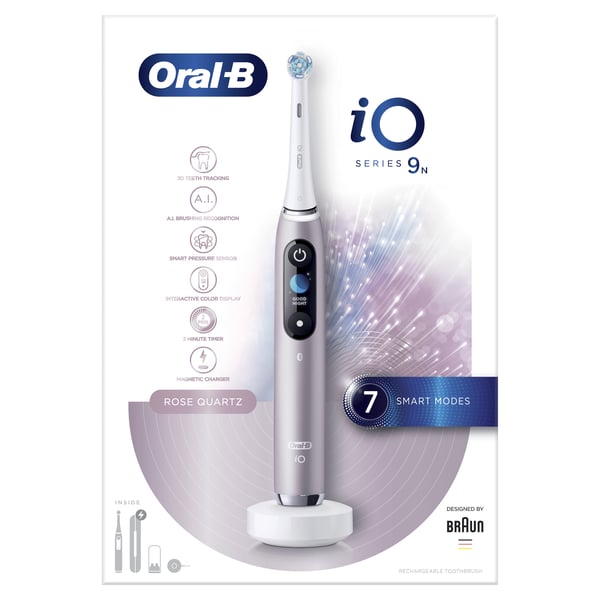 Oral-B iO Series 9n Voksen Vibrerende tandbørste Hvid