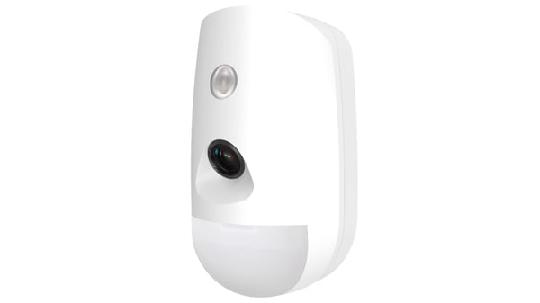 Miniatyrbillede 2 af 2: Hikvision DS-PDPC12P-EG2-WE bevægelsessensor Passiv infrarød (PIR) sensor Trådløs Væg Hvid