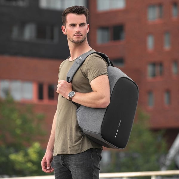 XD-Design Bobby Hero XL rygsæk Sort, Grå Skum, Polyethylenterephthalatfolie (PET)