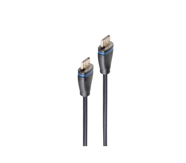Pikkukuva 1 / 6: shiverpeaks BS10-05075 HDMI-kaapeli 10 m HDMI-tyyppi A (vakio) Musta, Sininen