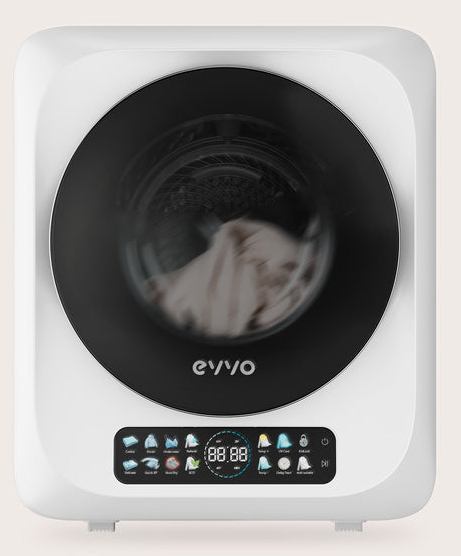 EVVO Mini S4 tørretumbler Fritstående Front-læsning 3 kg Hvid