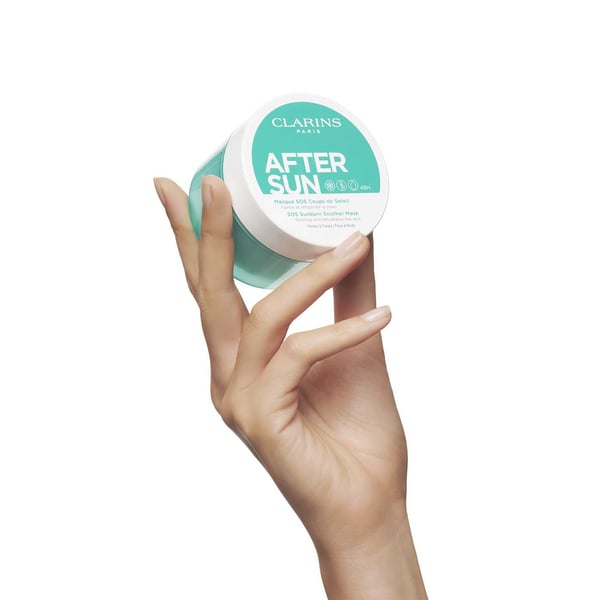 Miniatyrbild 4 av 4: Clarins After Sun SOS Sunburn Soother Mask efter sol-kräm 100 ml Ansikte och kropp
