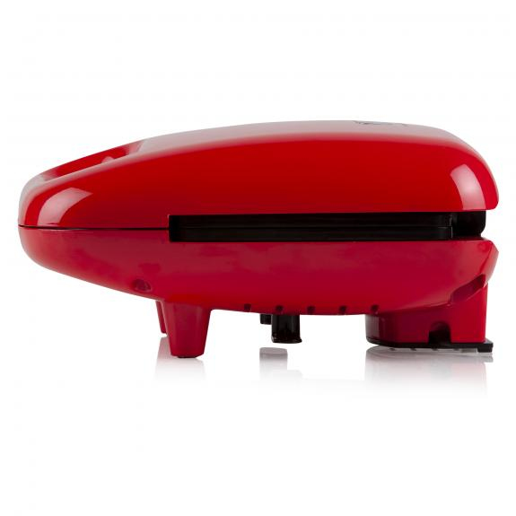 Miniatyrbillede 9 af 18: Domo DO9242W vaffeljern 2 vaffel/vafler 750 W Rød