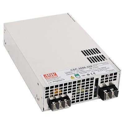 MEAN WELL CSP-3000-250 strømadapter og vekselret 3000 W