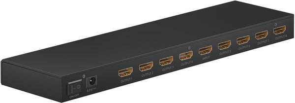 Miniatyrbillede 1 af 5: Goobay 58484 video-splitter HDMI 8x HDMI