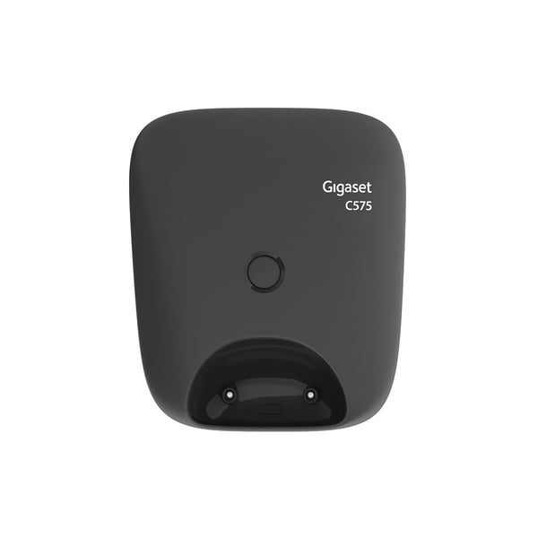 Miniatyrbild 6 av 6: Gigaset C575 Analog telefon/DECT-telefon Namn och uppringnings-ID Svart
